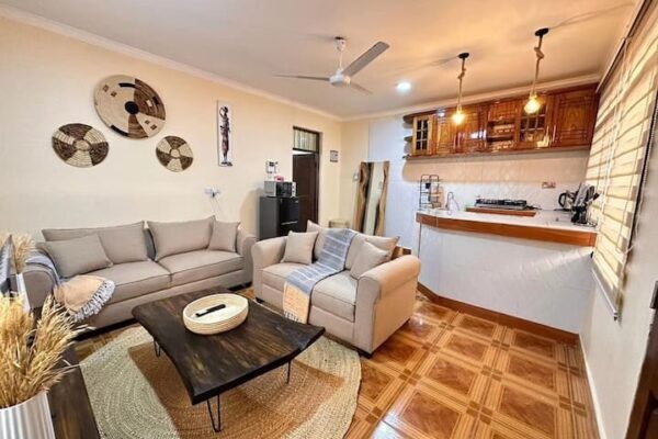 2bdrm apt with washing machine kinondoni (village)