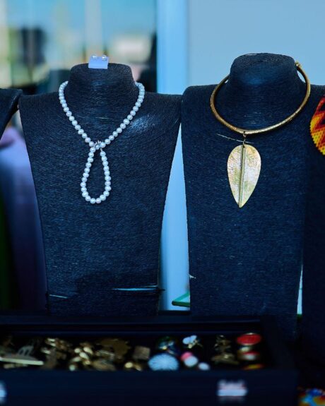 Golden Glow Artisan Necklace